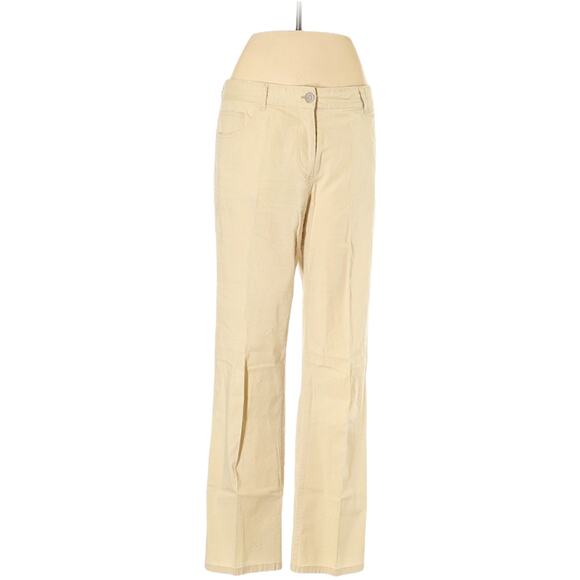 Theory Pants Slim‎ Straight Stretch Cream Beige Women's 2 Career Work Office - Picture 2 of 13